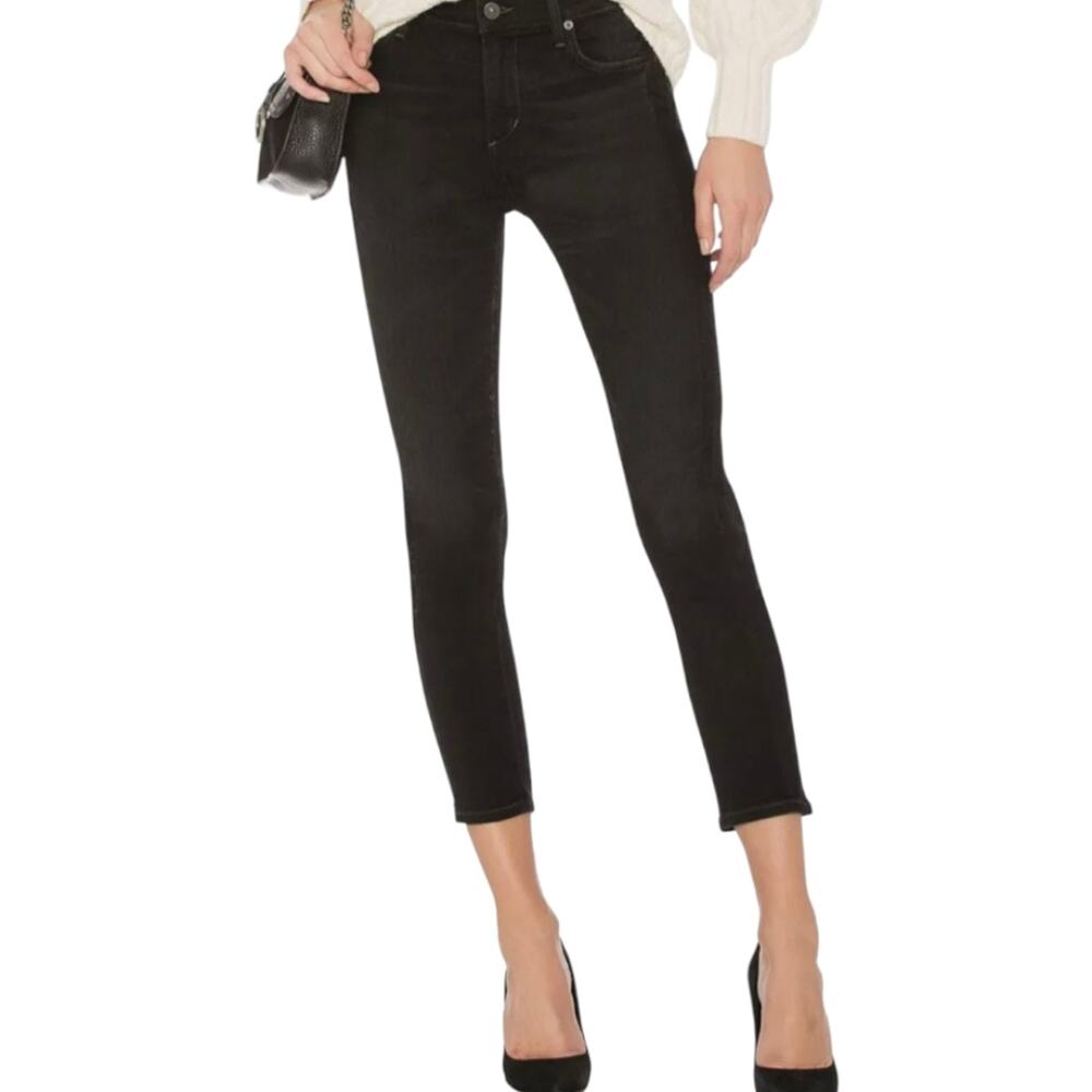 Citizens of Humanity Rocket High Rise Skinny Shadow Side Stripe jeans Size 27